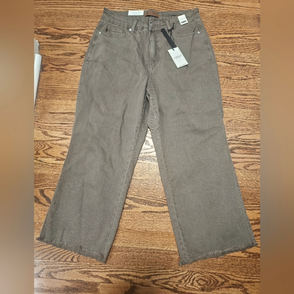 NWT Judy Blue Size 16W, High Waisted, Tummy Control Top, "Olive" Color